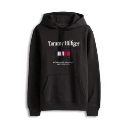 TOMMY HILFIGER Majica mornarska/rdeča/črna/bela