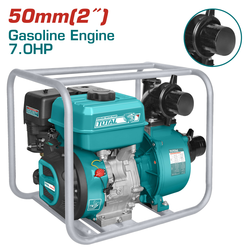 TOTAL Benzinska pumpa za vodu, protok 550L/min., izbačaj 32m, snaga 7.0 KS, 2