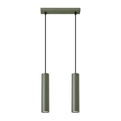 Sollux SL.1485 - Luster na lanku LAGOS 2xGU10/10W/230V, zelene boje