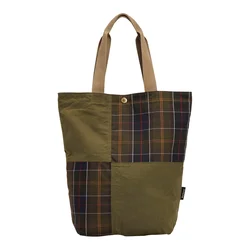 Barbour Nakupovalna torba mornarska/konjak/oliva/bela