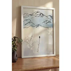 Dekorativna slika u okviru 50 x 70 cm