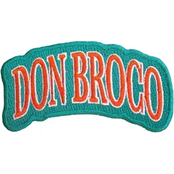 Don Broco Orange Logo Našitek za šivanje