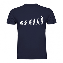 T shirt Evolution of Basketball