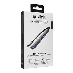 Slink 39871 swv-usbc023 4u1 usb hub ( 21439 )