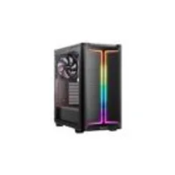 BeQuiet! PURE BASE 501 DX Black Three pre-installed Pure Wings 3 140mm fans, BGW76