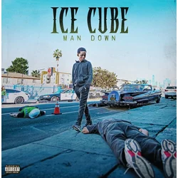 Ice Cube - Man Down (Limited Edition) (Deluxe Edition) (Blue w/ White Marble Coloured) (2 LP)