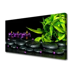 tulup.si Slika na platnu Lepe sveče spa 120x60 cm