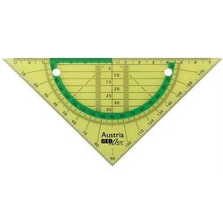 ARISTO trikotnik GEOflex (16cm), neon zelena