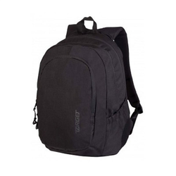 TARGET 3 ZIP Duel - Ranac za školu BLACK crni 26640