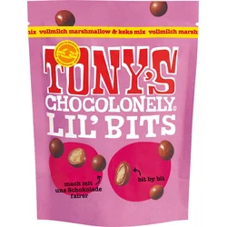 Tonys Chocolonely LilBits - Milk Chocolate, SMore Marshmallow and Graham Cracker - 120 g