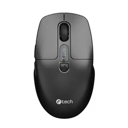 C-TECH miška WLM-13, brezžična, črna
