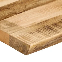 Stolna ploča sa živi rub 50x40x2,5 cm masivno grubo drvo manga