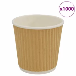 papirnate šalice za kavu 1000 kom 4 oz 100 ml smeđe