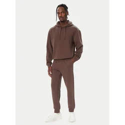 HUGO Trenirka DapoDayote 50492581 Temno rjava Relaxed Fit