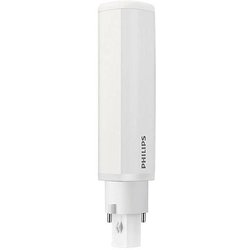 Philips Lighting LED (enobarvna žarnica) 147.10 mm Philips 230 V G24D-2 6.5 W nevtralno bele barve EEK: A+ v obliki palice vklj. z vrtečim pokrov