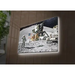 Wallity Slika sa LED osvetljenjem NASA-002, 45x70 cm