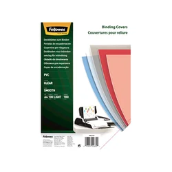 FELLOWES Folija za koričenje 5375901 PVC A4 180mic 100/1 providna