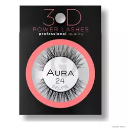 3D Veštačke trepavice 3D POWER LASHES 24 Selfie