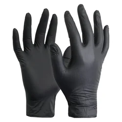 Vigor Nitrilne rukavice V6434-XL, XL, Crne