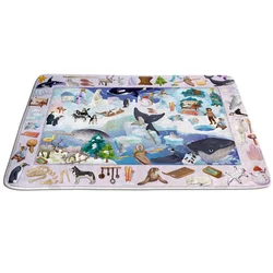 Edukativni 3D tepih Arktik 130x180 cm