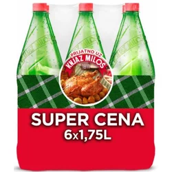 VODA KNJAZ MILOS GAZIRANA 6x1,75L PROMO PACK
