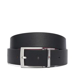 Pas Tommy Hilfiger Adan Rev 3.5 Pebble AM0AM14566 Črna