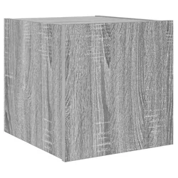 Zidni TV ormarići LED 2 kom siva boja hrasta 30,5 x 35 x 30 cm