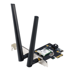 ASUS PCE-AXE5400 Wi-Fi 6E (802.11ax) AXE5400 Tri-Band PCIe Wi-Fi Adapter