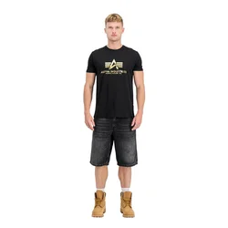 ALPHA INDUSTRIES Majica, črna