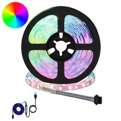 LED traka 12 pcs Crna i prozirna 2500 mm Bakar i plastika