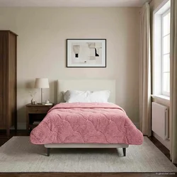 Ljetni pokrivač Ružičasta 155 x 220 cm Mikrofibra i teddy flis