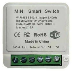 V-TAC Mini pametno stikalo AC:100-240V, IP20, aplikacija Smart Life
