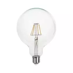 LED sijalica FILAMENT G125 E27/6W/230V 3000K