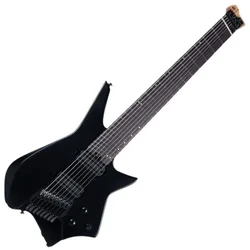 HILS Guitars HZ8 NEXT Black Kitara headless