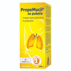 HERBIKO HERBIKO Propomucil sirup sa medom za pušače, 250ml