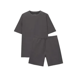 Pull&Bear Trenirka za tek temno siva