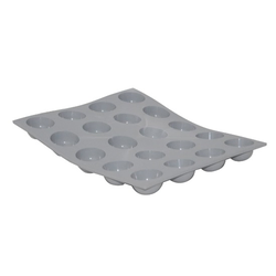 Baking mold for mini-cakes, 20 pieces, 21 x 17.6 cm - de Buyer brand