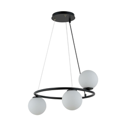 Luster na sajli GAMA 3xG9/12W/230V crna
