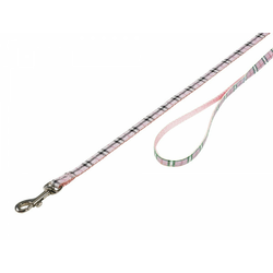 Nobby Povodac za pse Karo - Roze 1x120cm