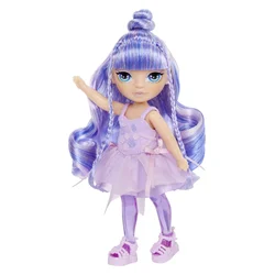 MGA Rainbow High mala sestrica vila Amethyst – vijolična