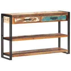 Komoda od masivnog obnovljenog drva 120 x 30 x 75 cm