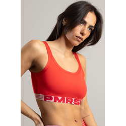 POMIRISHI BAMBOO UNDERWEAR Ženski top, Crveni