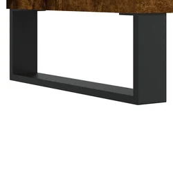 Komoda boja dimljenog hrasta 101,5x35x70 cm konstruirano drvo