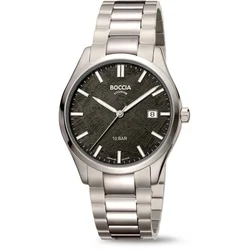 Boccia 3672-02 Herrenuhr Classic 38mm 10ATM