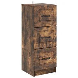 Ormar s ladicama Dimljeni hrast 33 x 34,5 x 87 cm