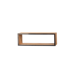 Ceramica Lux Zidna polica za kupatilo Tara Hrast, 60x20
