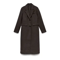 VERO MODA Prehoden plašč VMAVA temno rjava