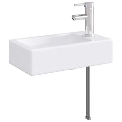 Umivaonik za kupaonicu Krom 45,5 x 25,5 x 13 cm Metal