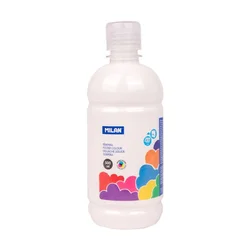 Tempera barva MILAN 500ml bela