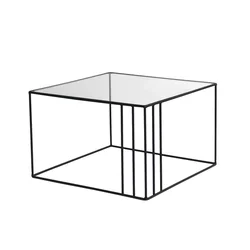 Hanah Home Outline Sto za dnevnu sobu, Crna